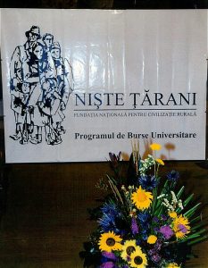 Sigla PHILIP MORRIS ROMÂNIA care a sponsorizat Programul ,,Burse studentești, al Fundației Naționale ,,Niște țărani,, în perioada 2001-2011