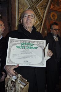 Premiile naţionale anuale ale Fundaţiei ,,Nişte ţărani’’, 26.10.2014, Vartan Arachelian
