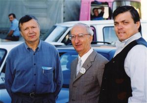 Alexandru Mironov și Sorin Mihăilescu la festivalului Eco-Etno-Folk Film