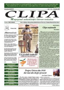Prima pagină revista Clipa