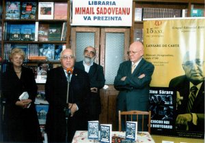 Lansarea ediției a 2-a a romanului Ciocoii.. la Libr.M.Sadoveanu - 24 sept.2003