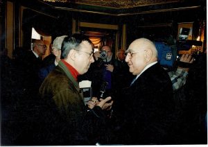 Interviu acordat lui I.Cristoiu la Casa Capșa- lansarea cărții Generalul Revoluției