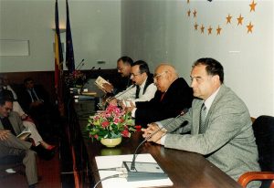Lansare la Min.Culturii - prima ediție a Ciocoilor cu bodyguard - 2002