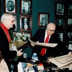 Anul 2000 - Înmânarea diplomei de societar lui RADU BELIGAN