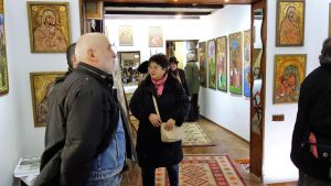 expoziția de icoane contemporane ”Cugetările sufletului” a artistului plastic dr. Laurențiu Dimișcă