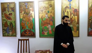 expoziția de icoane contemporane ”Cugetările sufletului” a artistului plastic dr. Laurențiu Dimișcă