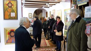 expoziția de icoane contemporane ”Cugetările sufletului” a artistului plastic dr. Laurențiu Dimișcă