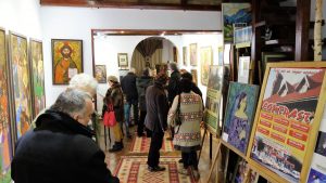 expoziția de icoane contemporane ”Cugetările sufletului” a artistului plastic dr. Laurențiu Dimișcă