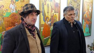 expoziția de icoane contemporane ”Cugetările sufletului” a artistului plastic dr. Laurențiu Dimișcă