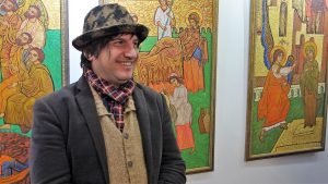 expoziția de icoane contemporane ”Cugetările sufletului” a artistului plastic dr. Laurențiu Dimișcă