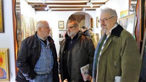 expoziția de icoane contemporane ”Cugetările sufletului” a artistului plastic dr. Laurențiu Dimișcă