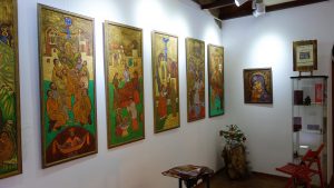 expoziția de icoane contemporane ”Cugetările sufletului” a artistului plastic dr. Laurențiu Dimișcă