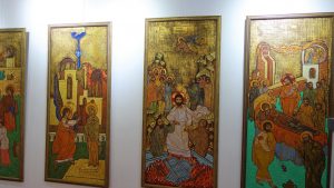 expoziția de icoane contemporane ”Cugetările sufletului” a artistului plastic dr. Laurențiu Dimișcă