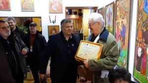 expoziția de icoane contemporane ”Cugetările sufletului” a artistului plastic dr. Laurențiu Dimișcă