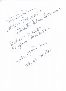 Dorel Visan - Premiile FNT- Marshall - 2017