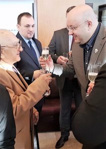 Dezvelirea bustului Dinu Săraru