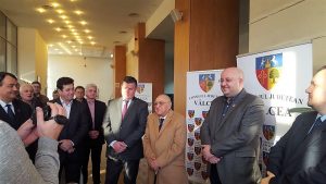 Dezvelirea bustului Dinu Săraru