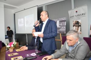 Dinu Săraru - lansare carte Ura din ochii vulpii