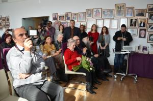 Dinu Săraru - lansare carte Ura din ochii vulpii