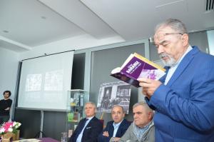 Dinu Săraru - lansare carte Ura din ochii vulpii