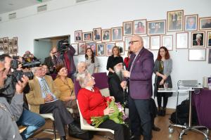 Dinu Săraru - lansare carte Ura din ochii vulpii